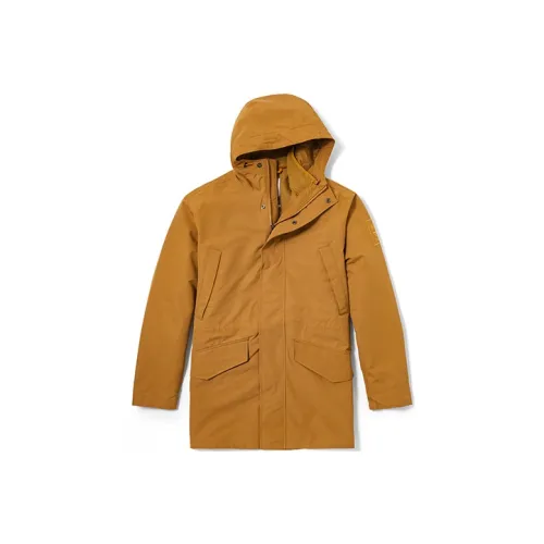 Timberland Windbreaker Jackets Men Wheat