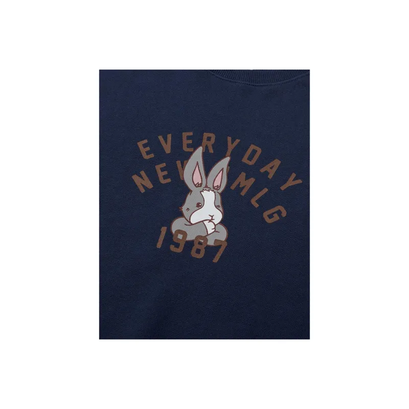 Mmlg FW24 Sweatshirt Unisex Marine Blue-2