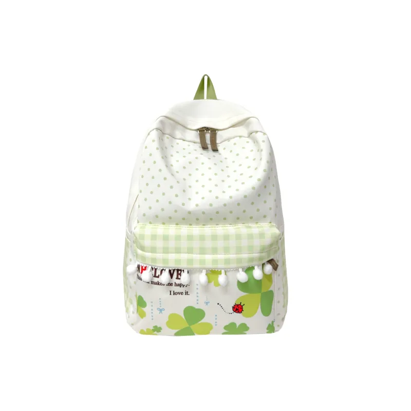 Moonshine Oxford Backpack Unisex White-0