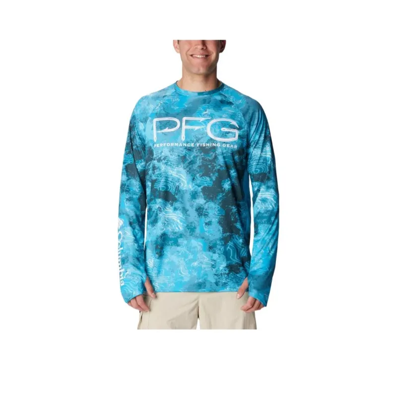 Columbia T-Shirt Men's Ocean Blue-0