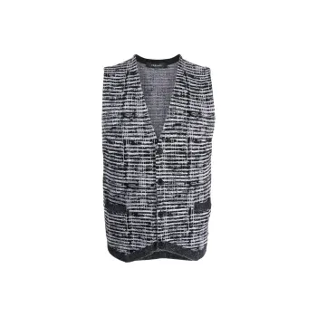 VERSACE Vests Men Black