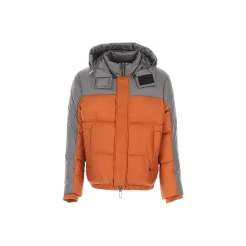EMPORIO ARMANI Winter Down Jacket Unisex Orange