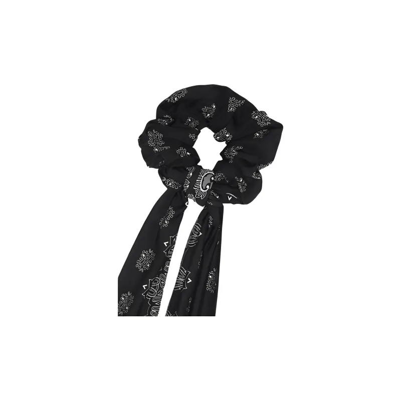 SAINT LAURENT Elastane Hair Bands Women's Black-1