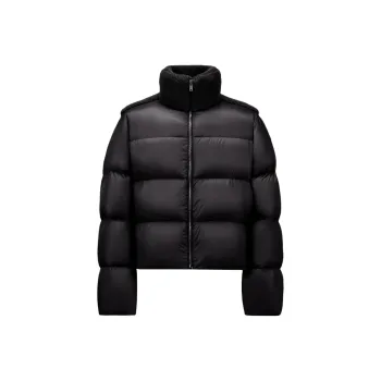 Rick Owens X MONCLER GENIUS RICK OWENS Co brand Down Jackets Unisex Black