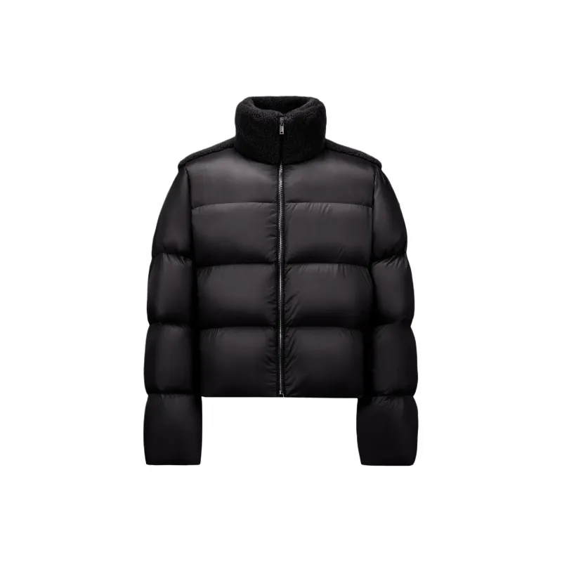 Rick Owens X MONCLER GENIUS RICK OWENS Co brand Down Jackets Unisex Black-0