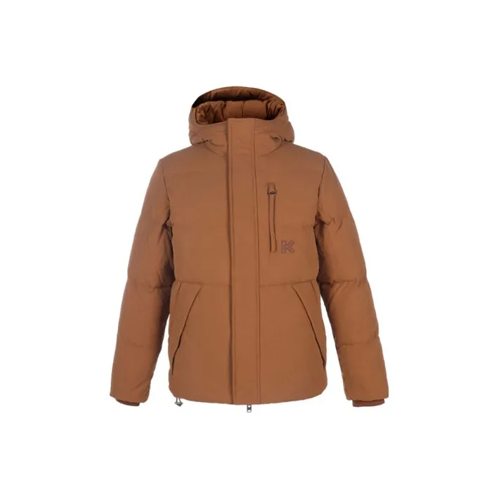 KENZO Down Jackets Men Light Coffee-0