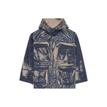 DIESEL J Cadmus Creased effect Cargo Jacket