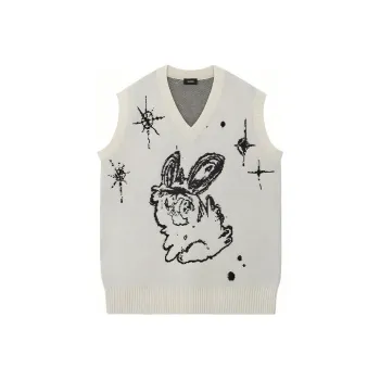 WE11DONE Vests Unisex White