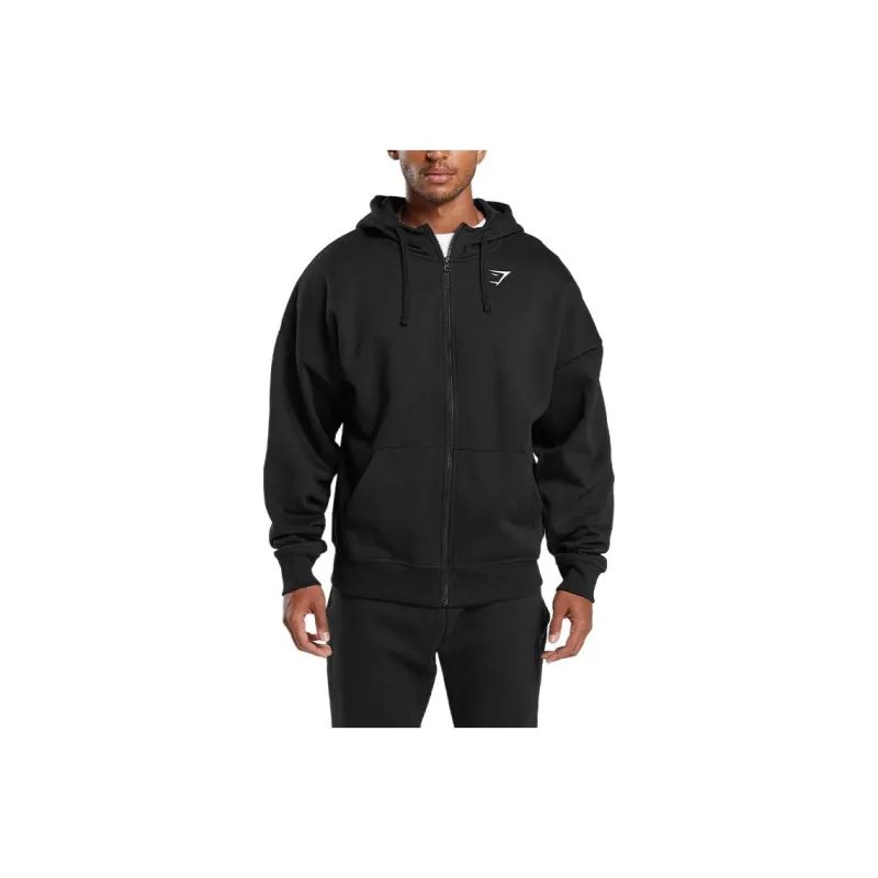 GYMSHARK CREST Jackets & Coats Men's Black-0