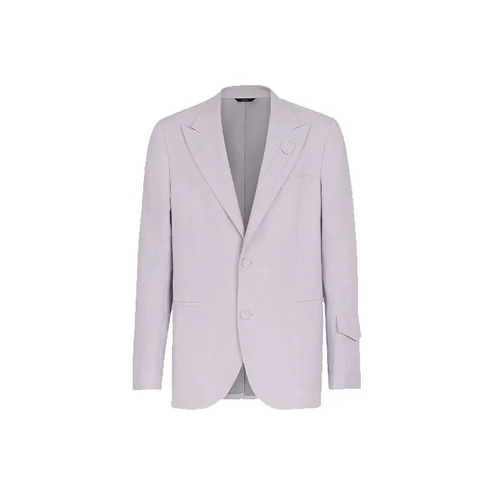 FENDI Single Breasted Long-Sleeved Blazer-0
