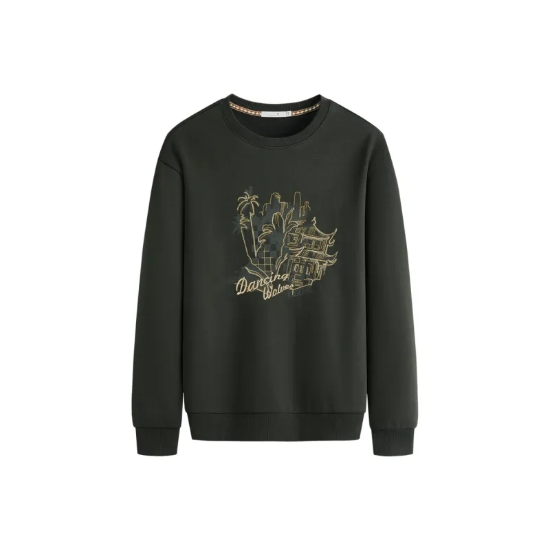 Dance With Wolves Sweatshirt Men's-3
