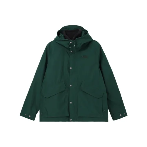 THE NORTH FACE City Outdoor Collection FW22 Outdoor Hiking Waterproof And Windproof Windbreaker Jacket Men's Green