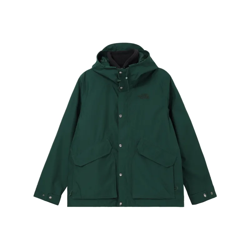 THE NORTH FACE City Outdoor Collection FW22 Outdoor Hiking Waterproof And Windproof Windbreaker Jacket Men's Green-0