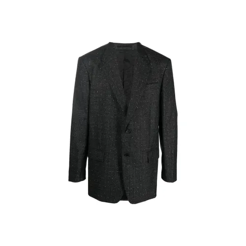 VERSACE Business Suits Men Black