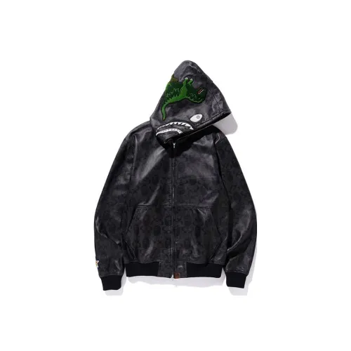 Coach X A BATHING APE BAPE X COACH Jackets Men Black