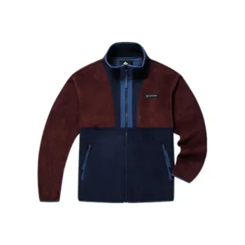 Columbia Back Bowl Jackets Unisex Ink Blue/Brown