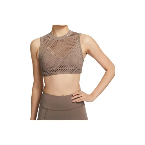Nike IndyDri Fit Sports Underwear Women's Mink Brown/White
