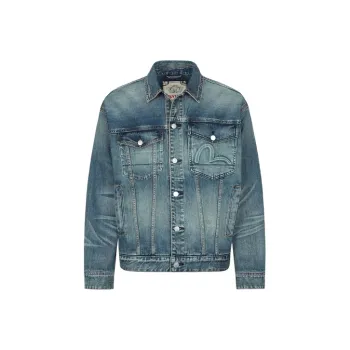 EVISU Denim Jacket Men's Denim Blue