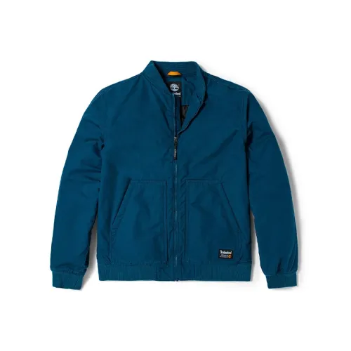 Timberland Puffer Jacket Winter Men's Medium Blue
