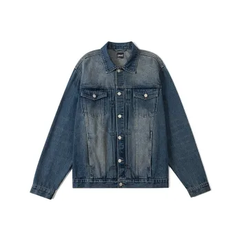 DIMC Denim Jacket Unisex Washed Blue
