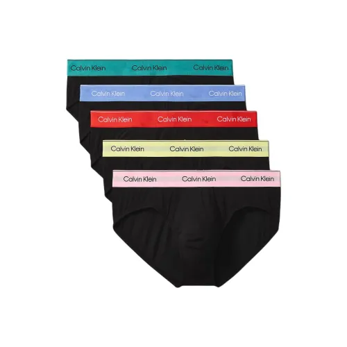 CALVIN KLEIN Underpants Europe Version Men's 5 Pack Black