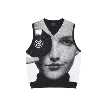 Stussy Photo Jacquard Vest