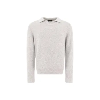 ZANONE SS25 Knitwear Men's Light Gray