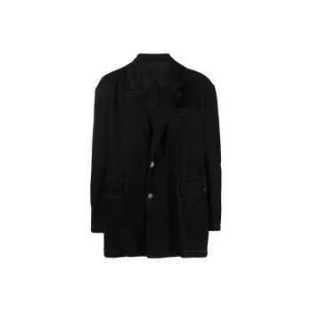 DIESEL Denim Jackets Men Black