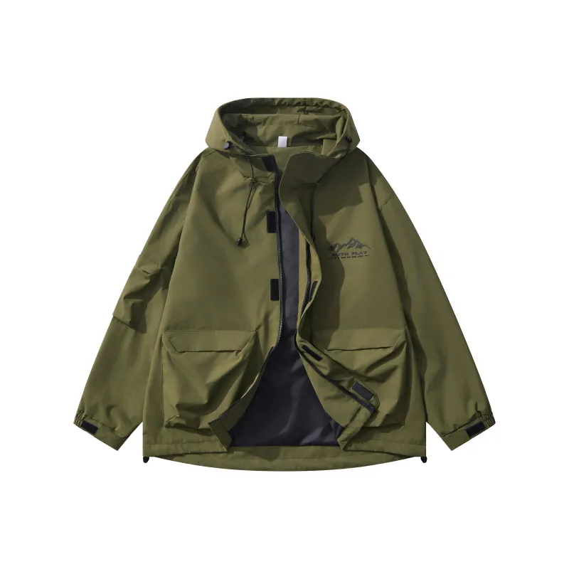 BOTH PLAY Windbreaker Jacket Unisex-3