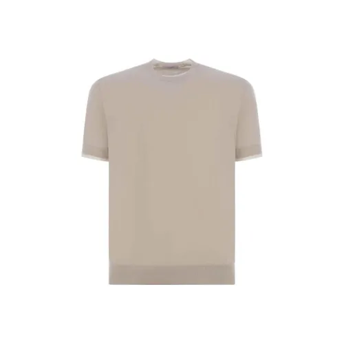 PAOLO PECORA MILANO T Shirt Men's Light Brown