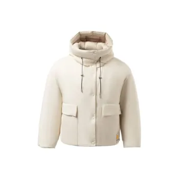 LiNing Sports Life Collection Down Jacket Unisex Egg Cream Gray