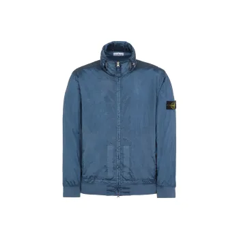 STONE ISLAND Logo Patch Zipped Jacket