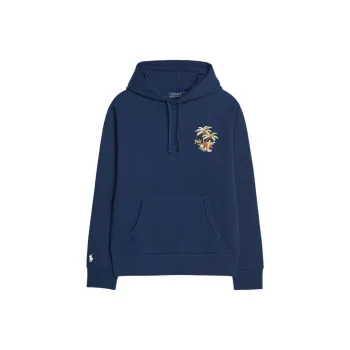 Polo Ralph Lauren Logo Embroidered Drawstring Hoodie