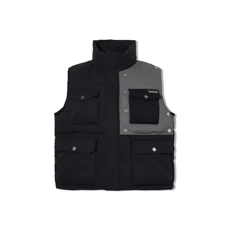 ROCAWEAR Loose Fit Workwear Vest Unisex Black-0