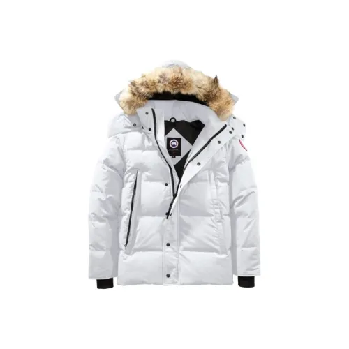 Canada Goose Wyndham Series Down Jacket Winter Men's Polaris White