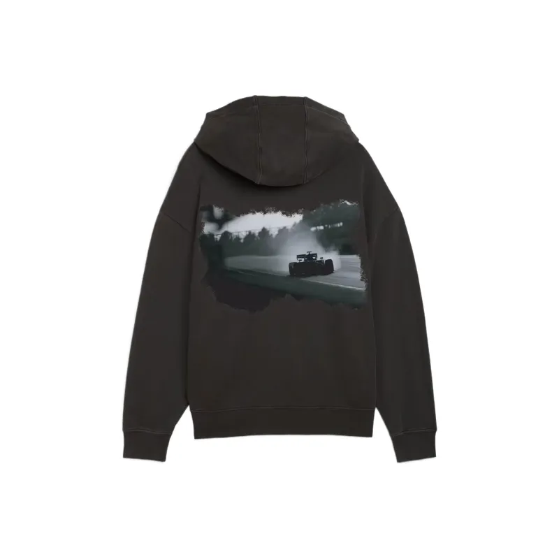 PUMA Graphichoodie F1® Fullzip Sweatshirt Men's Black-1