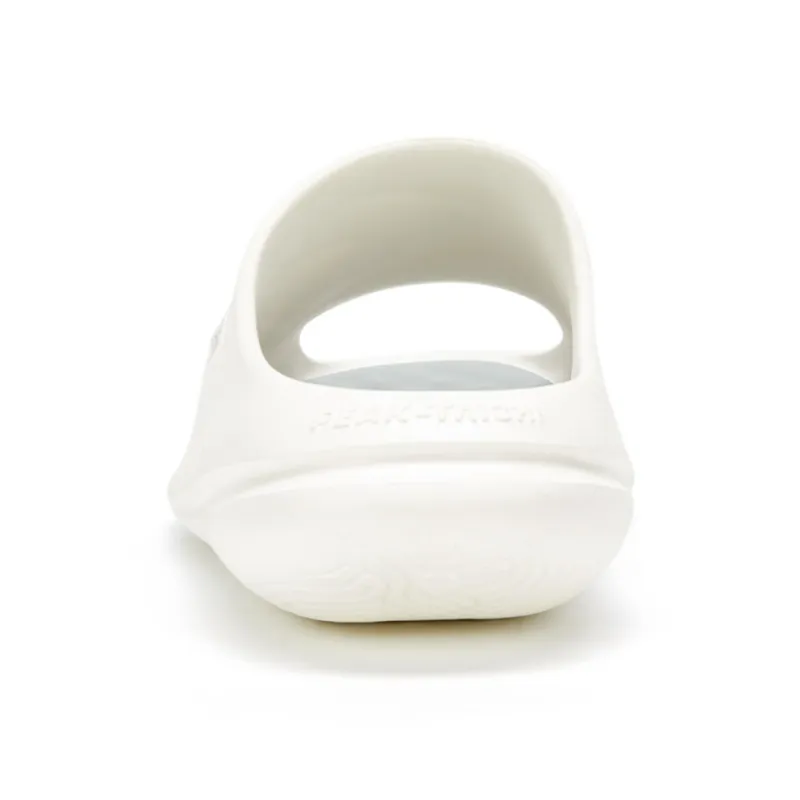 PEAK Very Small Fat Drag EVA Slip Resistant, Odor Resistant, Quick Dry Slide Slippers Men's Milk White Gray-5