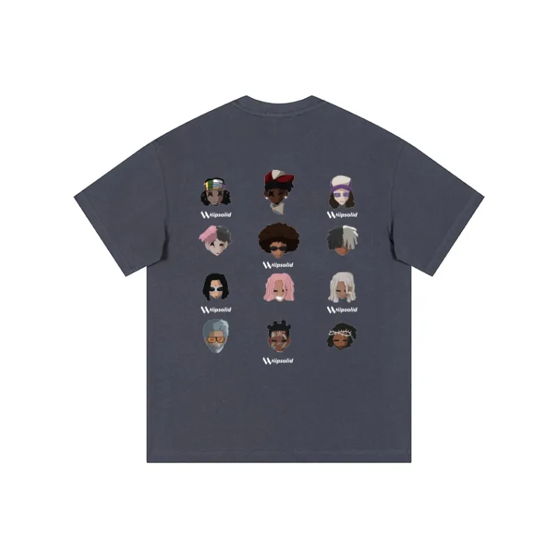 WIIPSOLID T Shirts Unisex-5