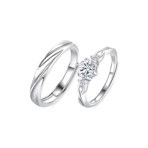 TRUE ME S925 Silver Rings Unisex