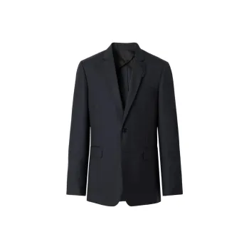 Burberry SS23 Business Suits Coats Men's Midnight Blue