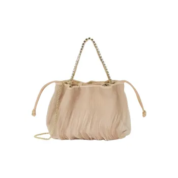 Loeffler Randall Polyester Shoulder Bag Crossbody Bag Handbag Medium Size Women's Pink