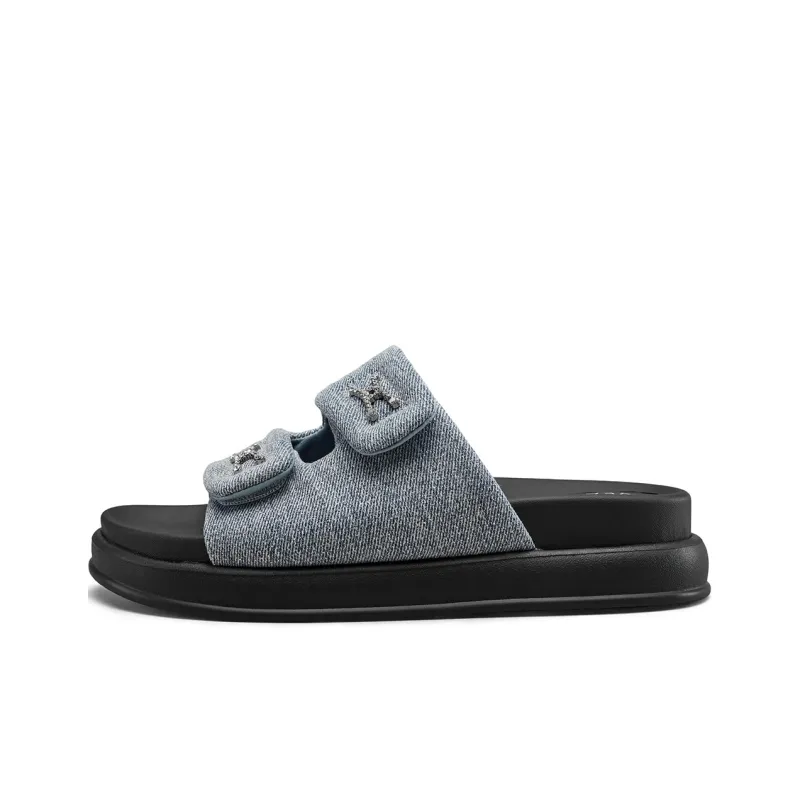 YEARCON PU Polyurethane Slip Resistant Slide Slippers Women's-8