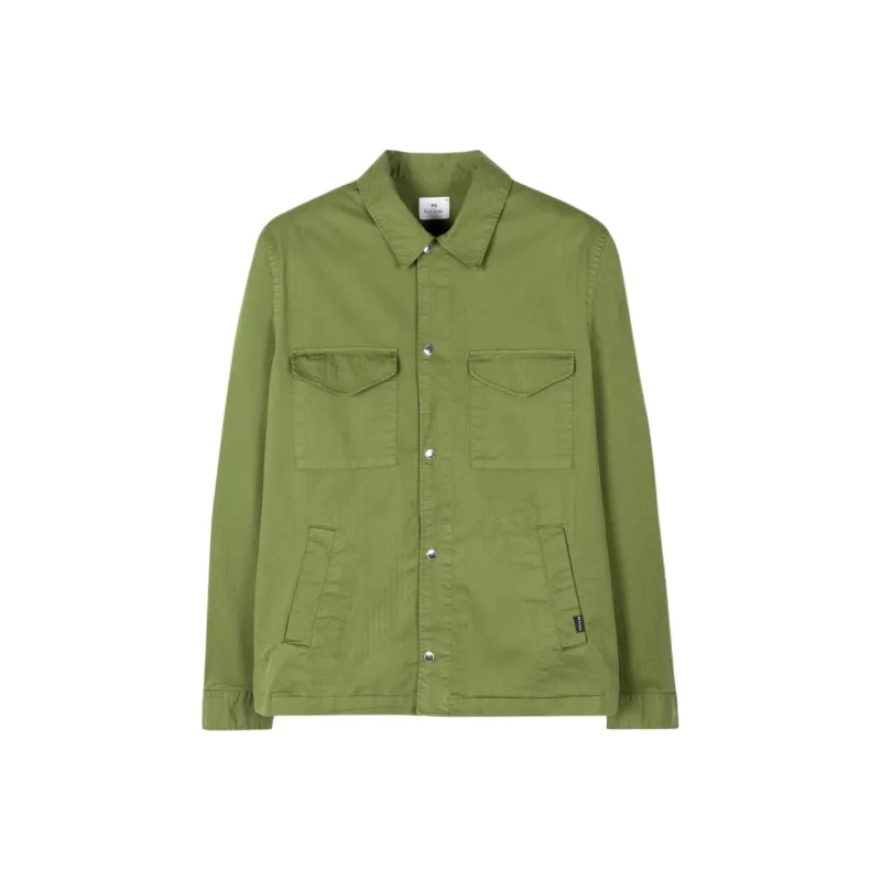 Paul Smith SS24 Jackets Coats Unisex Green-0