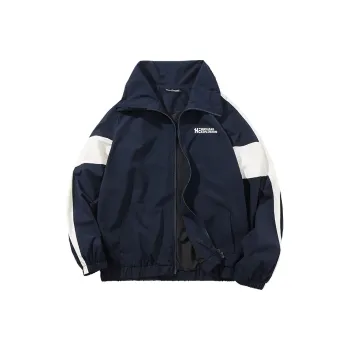 NUCLEAR EXPLOSION Jackets Coats Men's Navy Blue