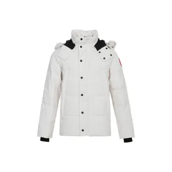 Canada Goose Wyndham Series Down Jacket Winter Men's Dawn White