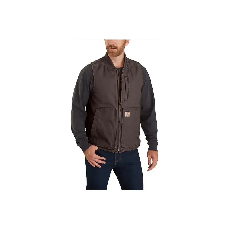Carhartt 104395 RIB COLLAR VEST Vest LOOSE FIT Men's-0