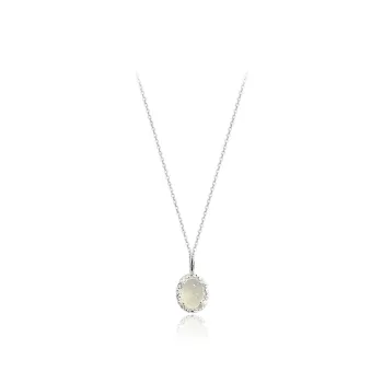 LUCA S925 Silver Necklaces Unisex