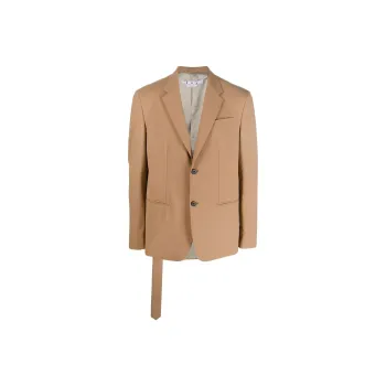 OFF-WHITE Business Suits Men Coffee