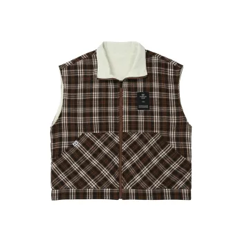 WAYNEXZAVIER Loose Fit Vest Men's