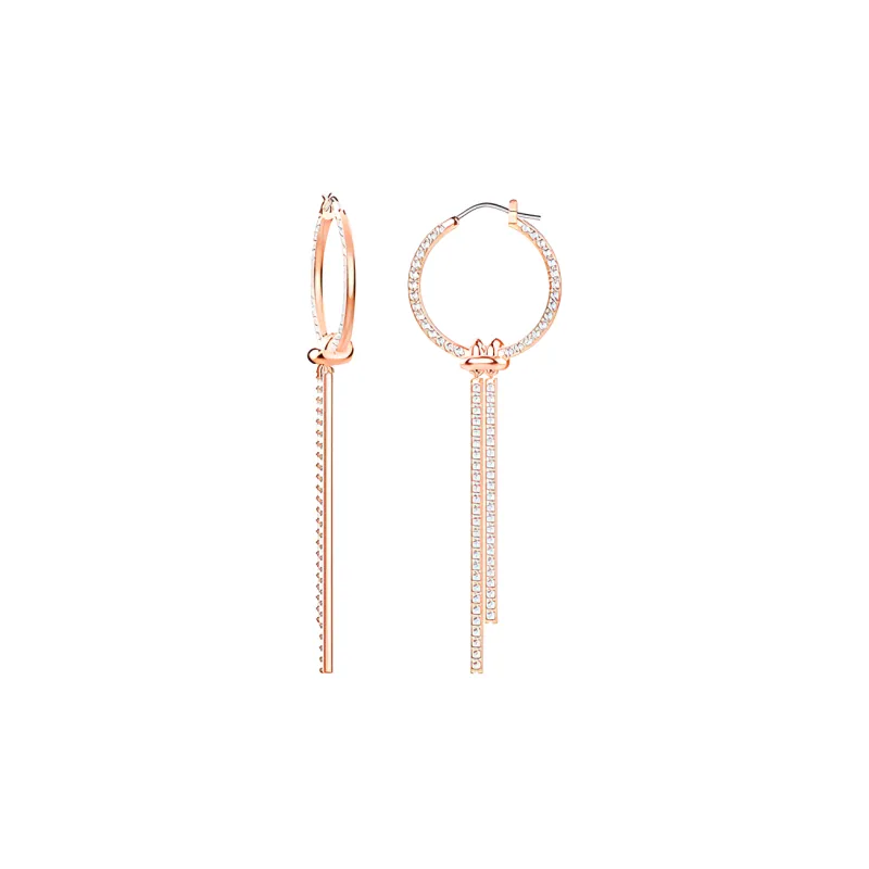Swarovski Lifelong Metal Earrings Women's-0